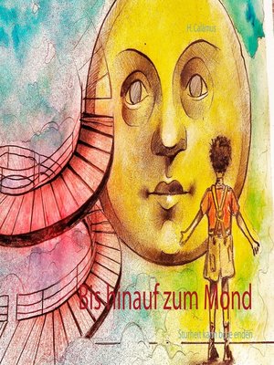 cover image of Bis hinauf zum Mond